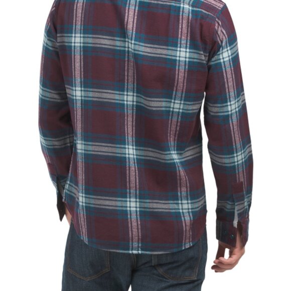 NEW BONOBOS Fireside Flannel Shirt Plaid Combo for men 362mn - Picture 3 of 3